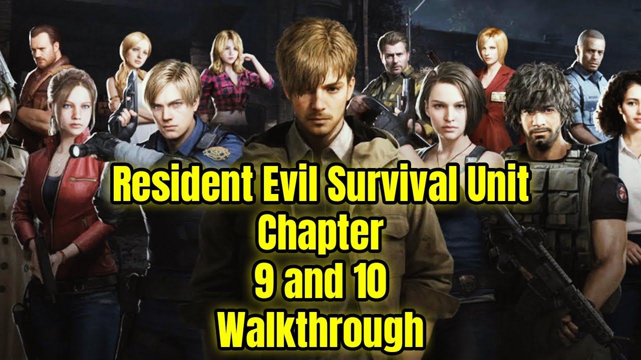 Прохождение 9 и 10 глав Resident Evil Survival Unit.