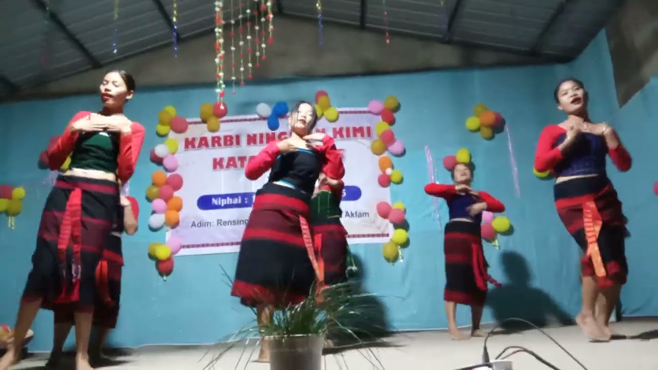 Karbi New Remixes Song Dance//Malongso  Ronghangpi group dances //