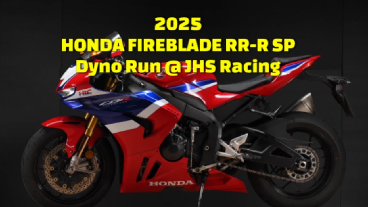 2025 Honda CBR1000RR-R Fireblade SP &mdash; замер на диностенде в JHS Racing!