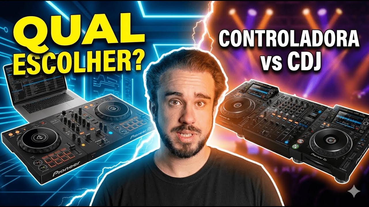 N&atilde;o Compre Equipamento de DJ Antes de Ver Este V&iacute;deo! (Controladora vs CDJ)
