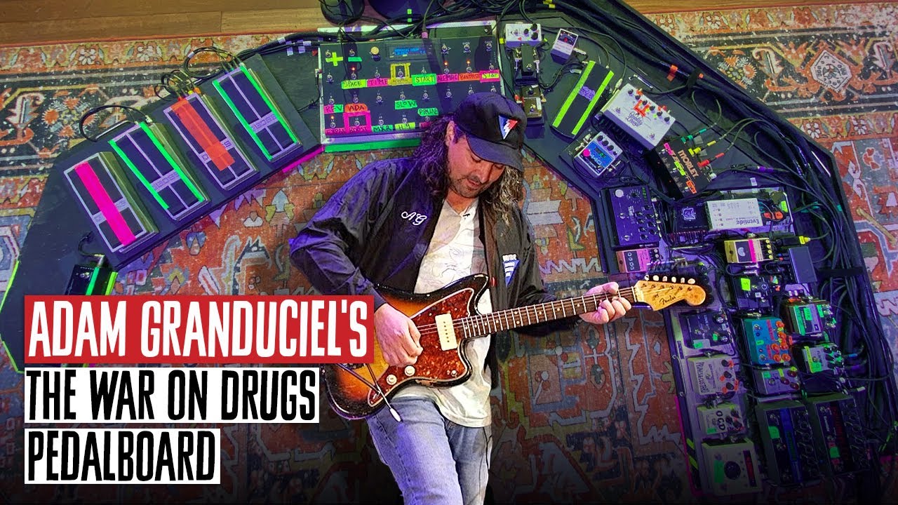 Adam Granduciel's The War on Drugs Pedalboard
