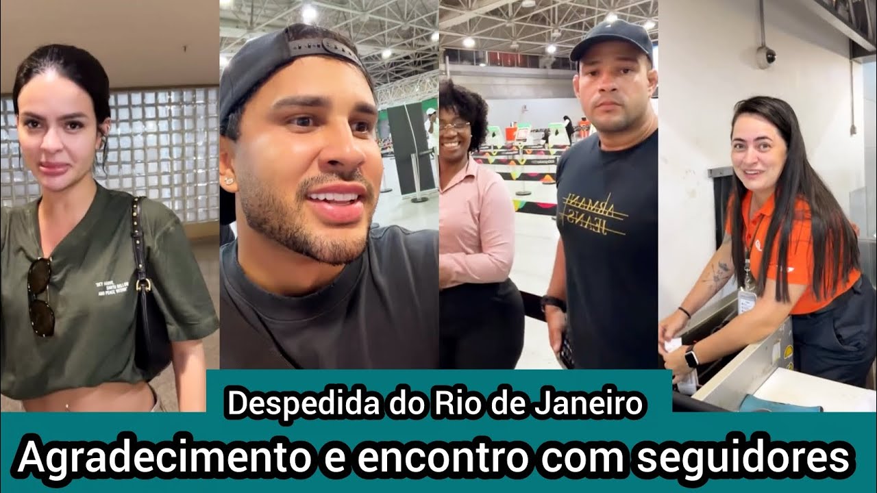 Lucas Guimarães irá fazer propósito não beber e esclarece comemoração no quiosque - Aeroporto 