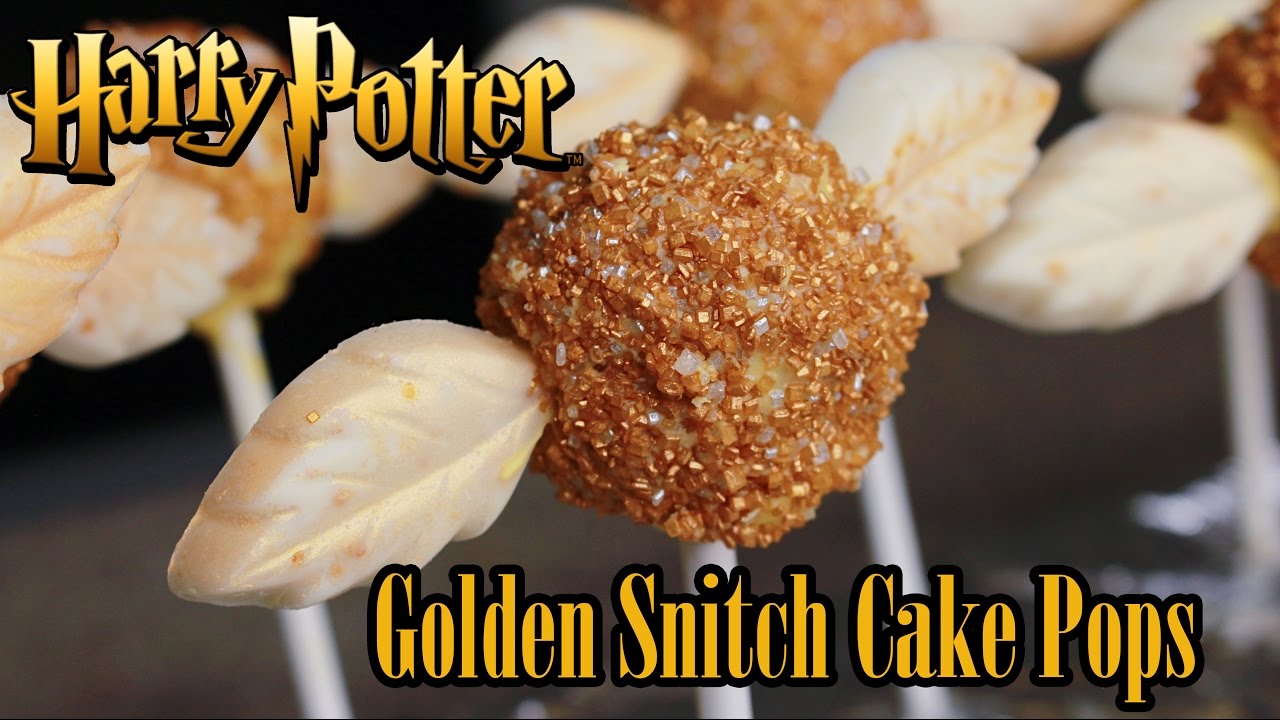 Golden Snitch Cake Pops | World Meets Nerd