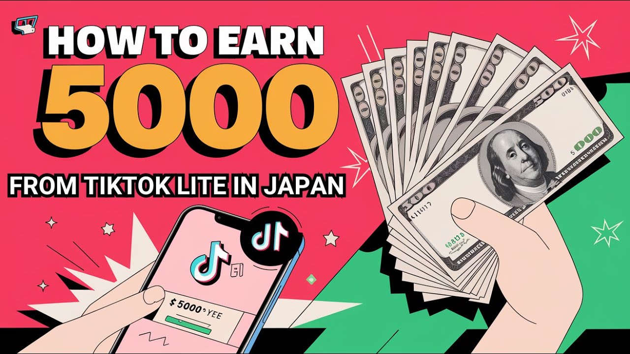 How to get 5000 POINT from Tiktok Lite in Japan
