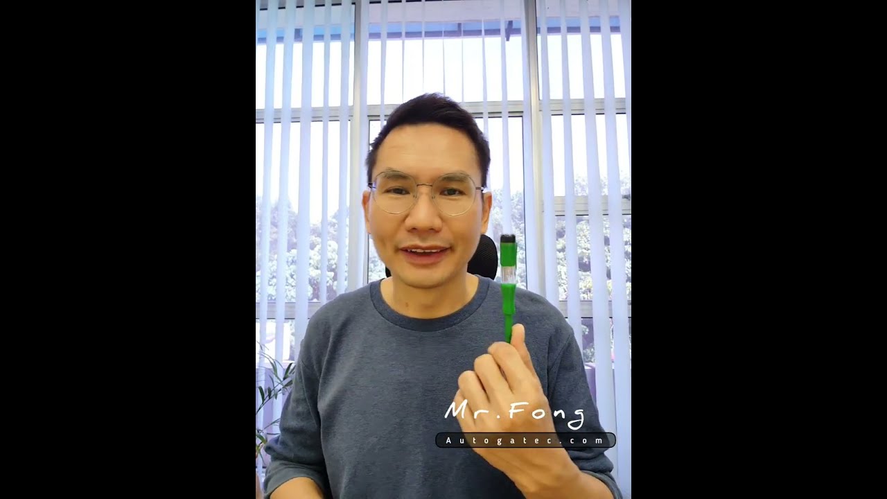 How to use the test pen correctly ?
