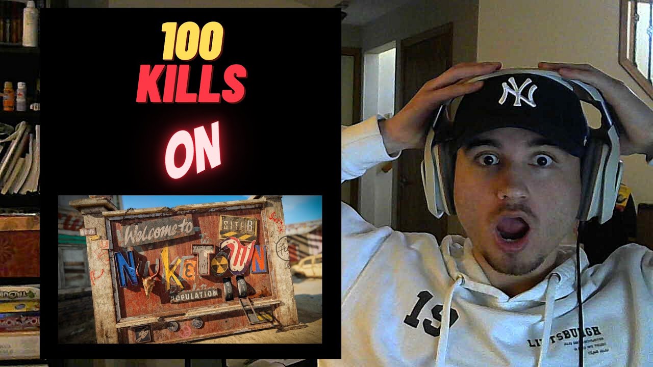 100 BOMB! 100 KILLS ON NUKETOWN (BLACK OPS COLD WAR)