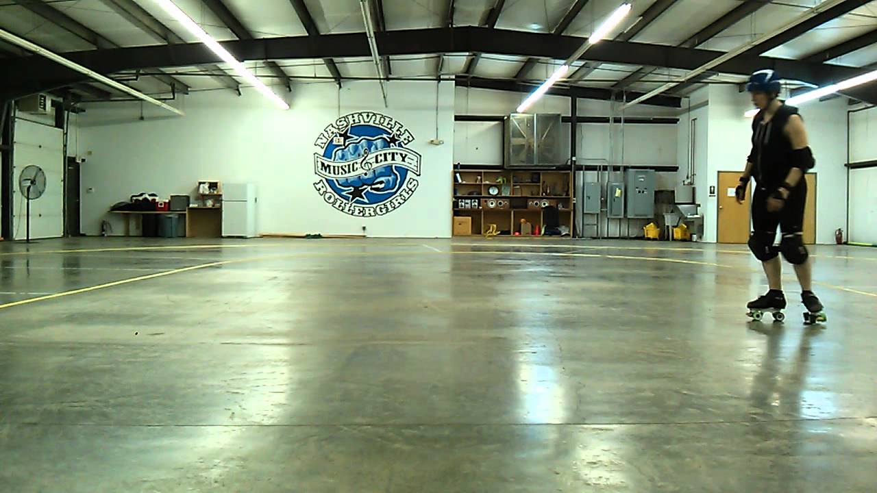 Roller derby: transitioning from forward to back