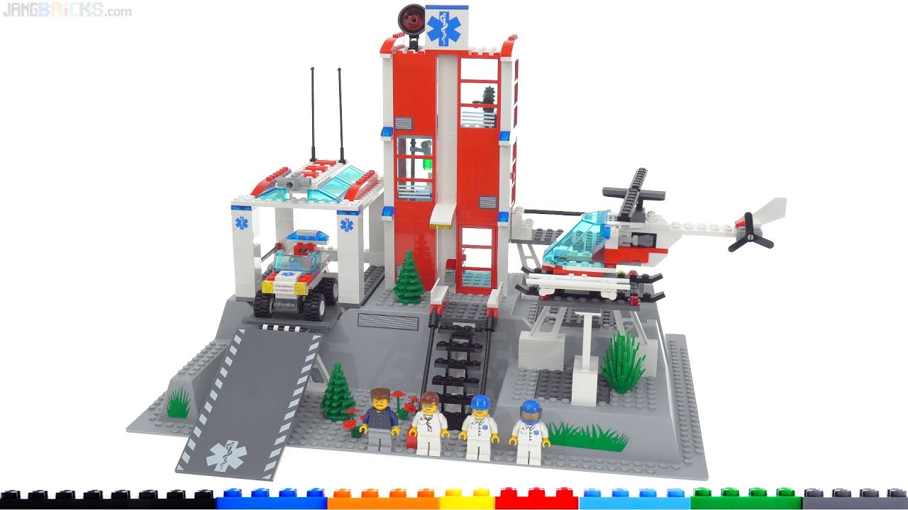 Обзор городской больницы LEGO City Hospital 2006 года! Набор 7892 — любимый набор детства одного ...