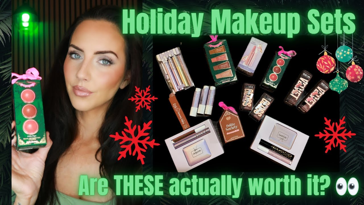 DON’T BUY HOLIDAY MAKEUP Sets Until You Watch This! ***Holiday Makeup set Haul**