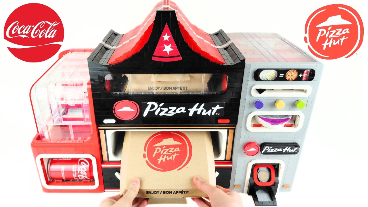 Making a Lego PIZZA Machine