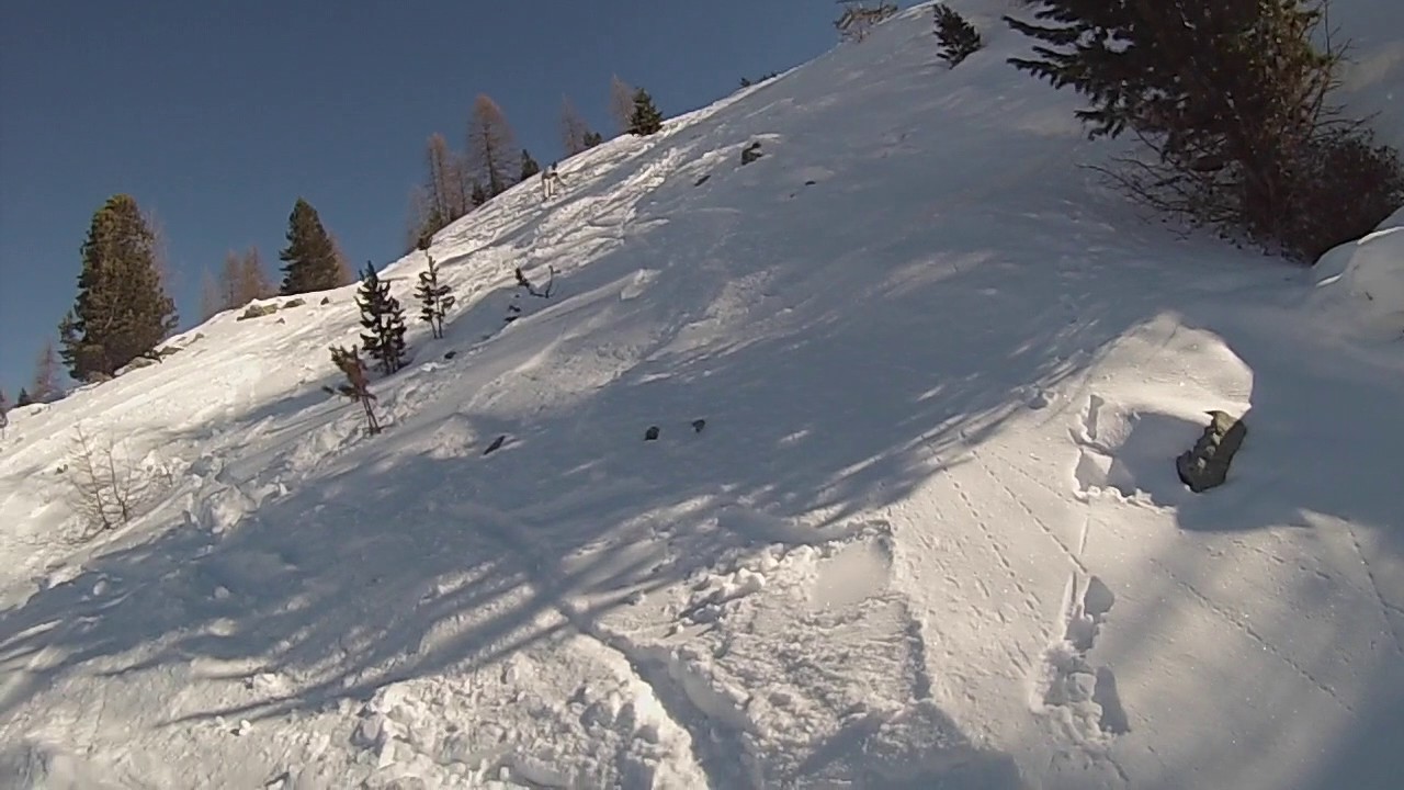 Freeride sky at Monterosa freeride paradise