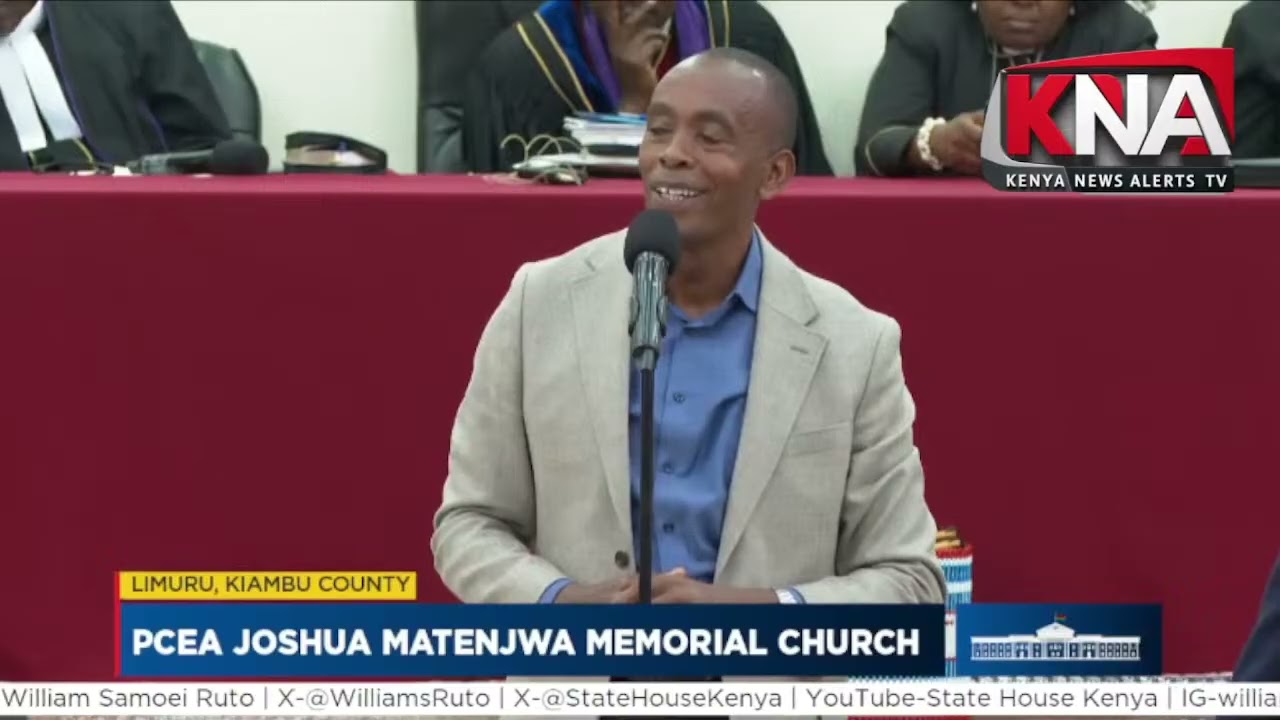 ''RAIS, HUKU KIAMBU HATUTAKI SIASA NI KAZI TU,'' GOVERNOR WAMATANGI SAYS INFRONT OF RUTO & ICHUNGWAH