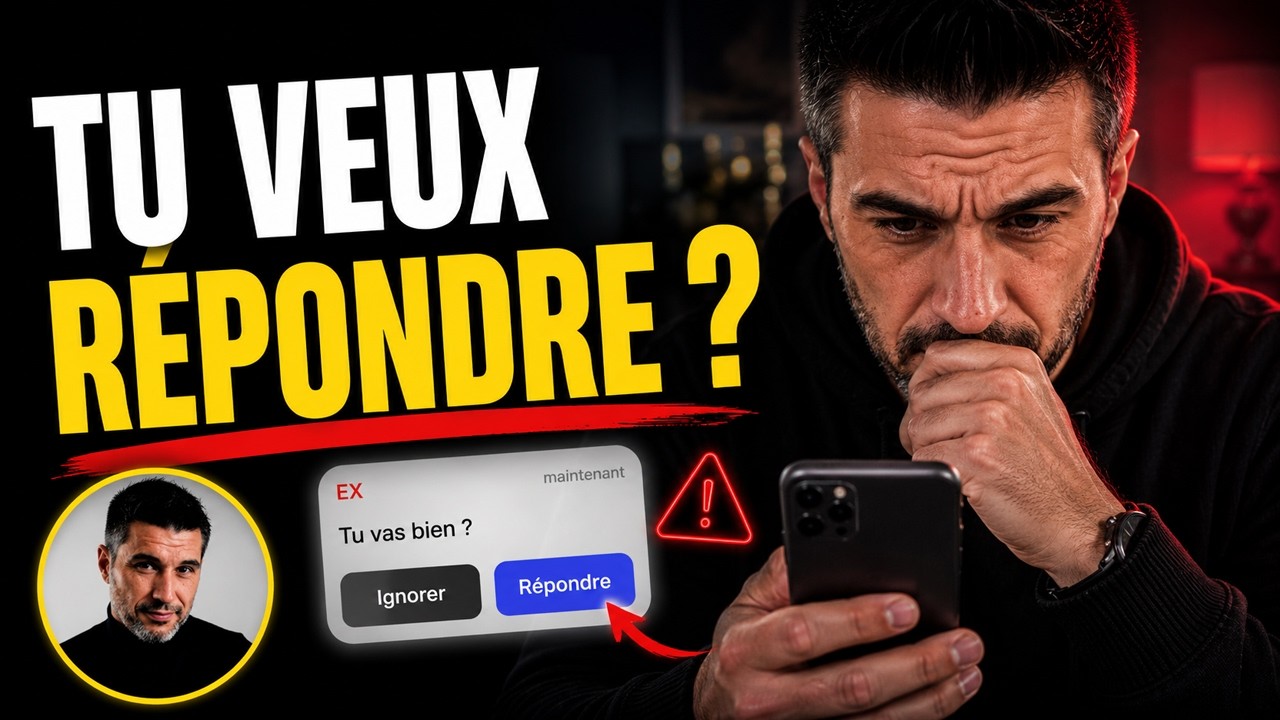 Ton EX T&rsquo;&Eacute;CRIT ? Voici si TU DOIS R&Eacute;PONDRE ou RESTER SILENCIEUX !