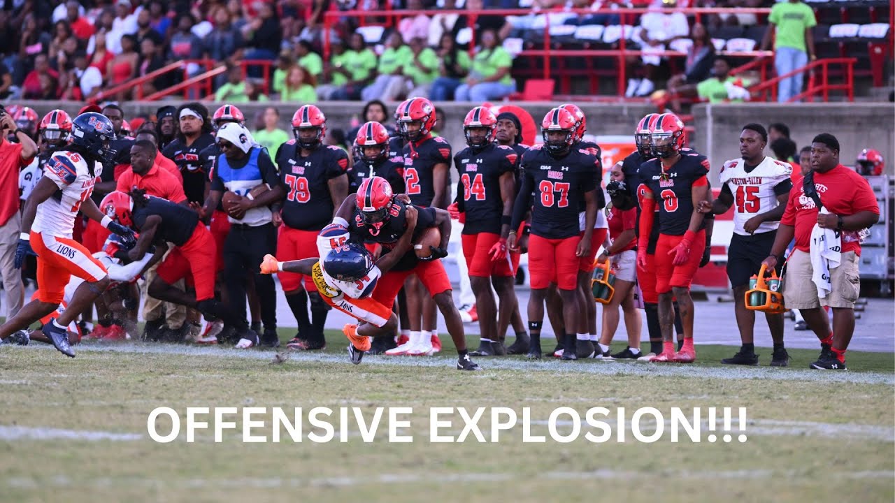 Winston-Salem State EXPLODES for 51 in home opener  | HBCUGameDay.com