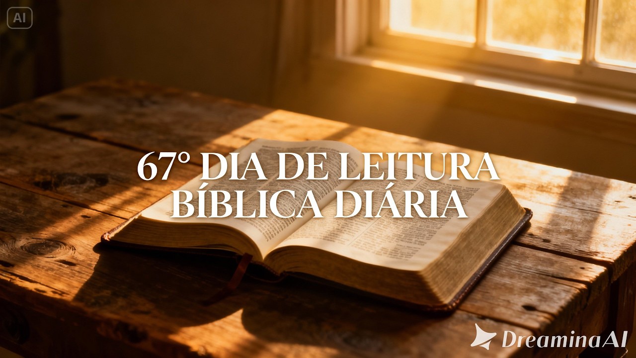67º DIA DE LEITURA BÍBLICA DIÁRIA 67/365 2026
