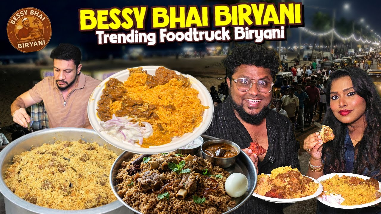கடற்கரையில் களைகட்டும் BESSY BHAI BIRYANI | Crowd is CRAZY! 😱 Taste Epdi Irukku? | Pakoda Boyz