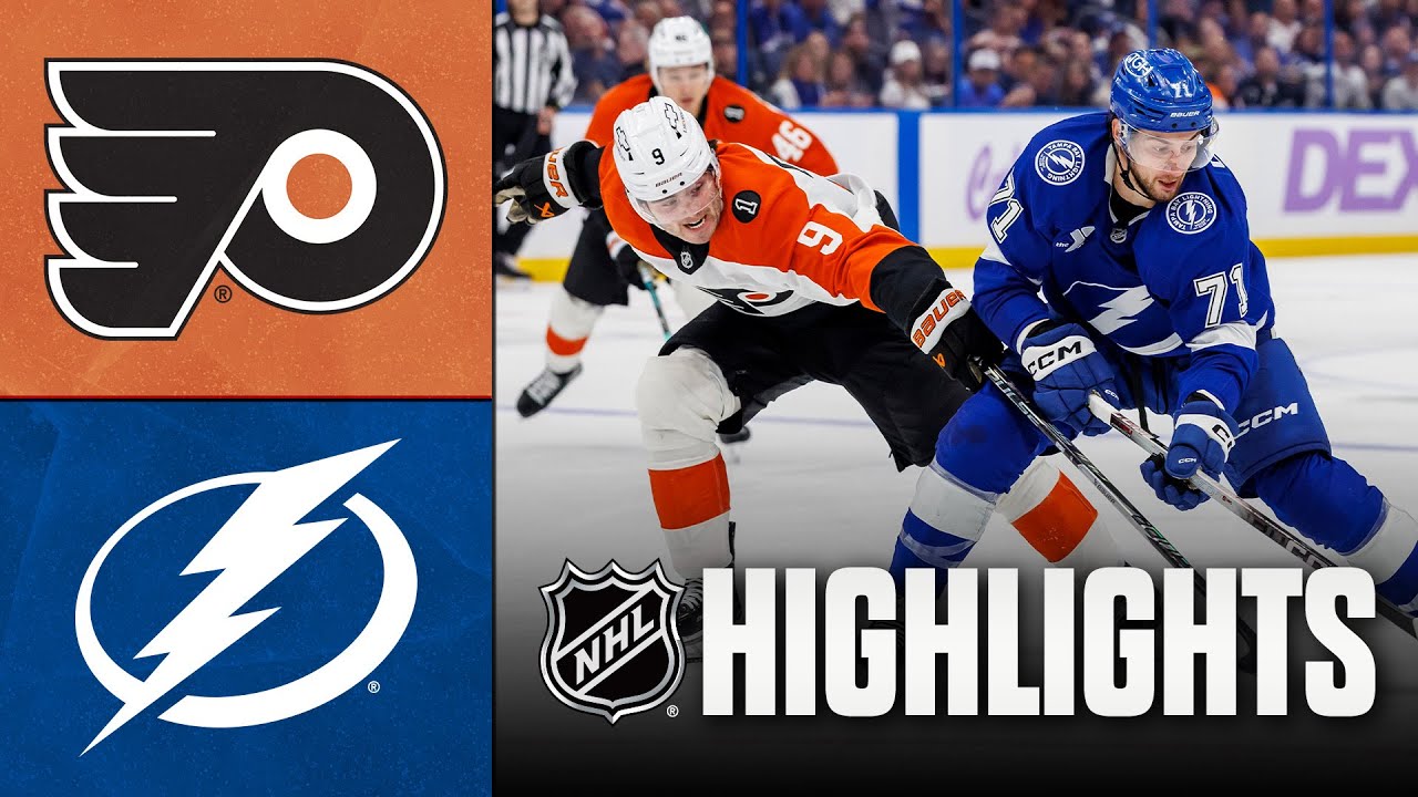 NHL Highlights | Flyers vs. Lightning | November 24, 2025