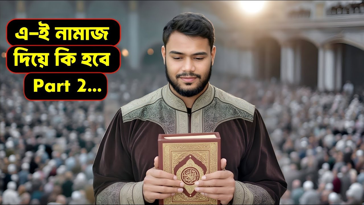 এ-ই নামাজ দিয়ে কি হবে❓ চমৎকার আলোচনা।