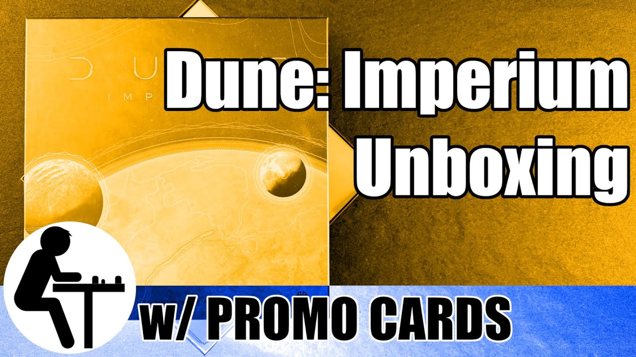 Dune: Imperium Unboxing: w/ Promo Cards