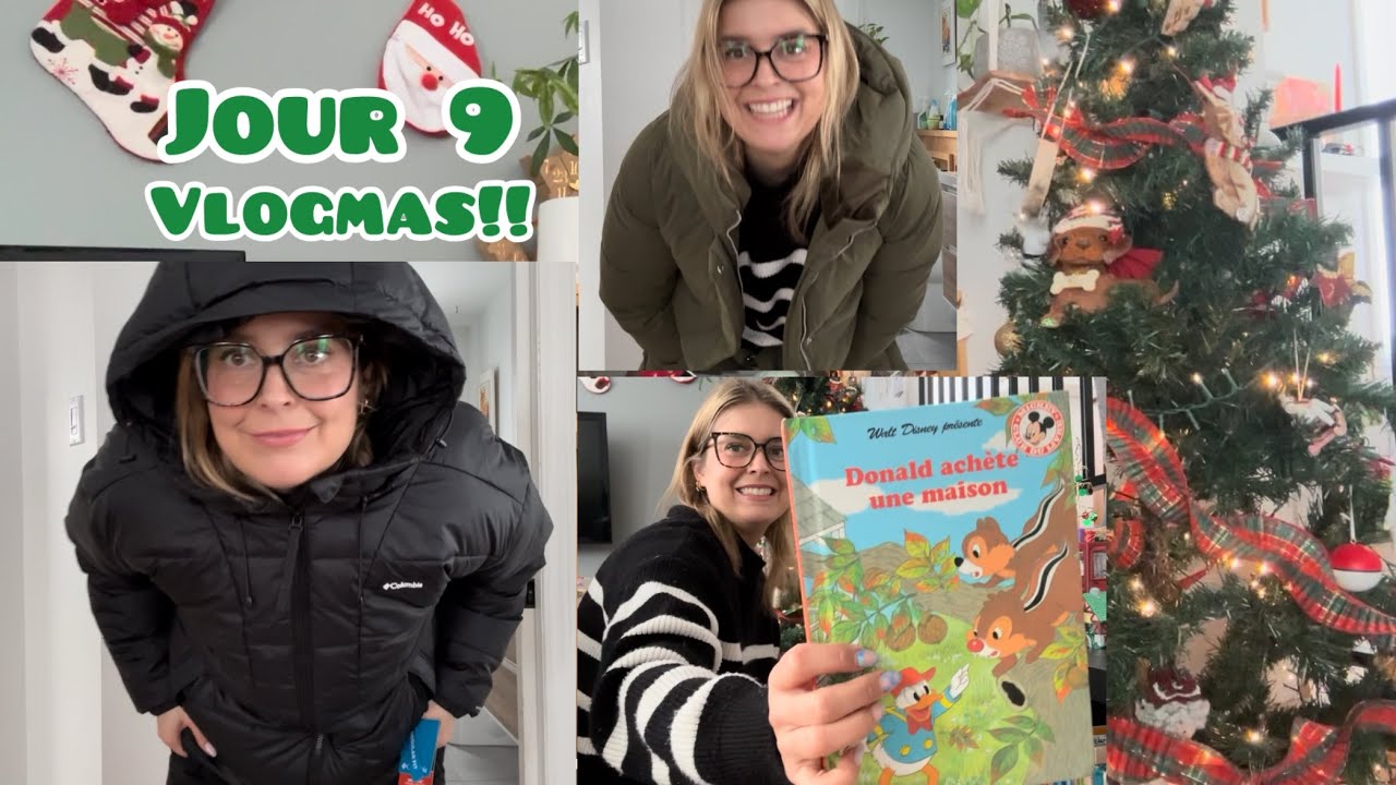 ASMR FR | Vlogmas jour 9 🌟🌟| voix off #clickywhisper 