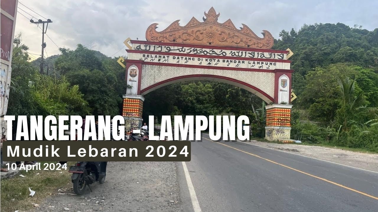 Mudik lebaran 2024 dari Tangerang ke Lampung #mudik #traveling #adv160 #vlog #saktiourus
