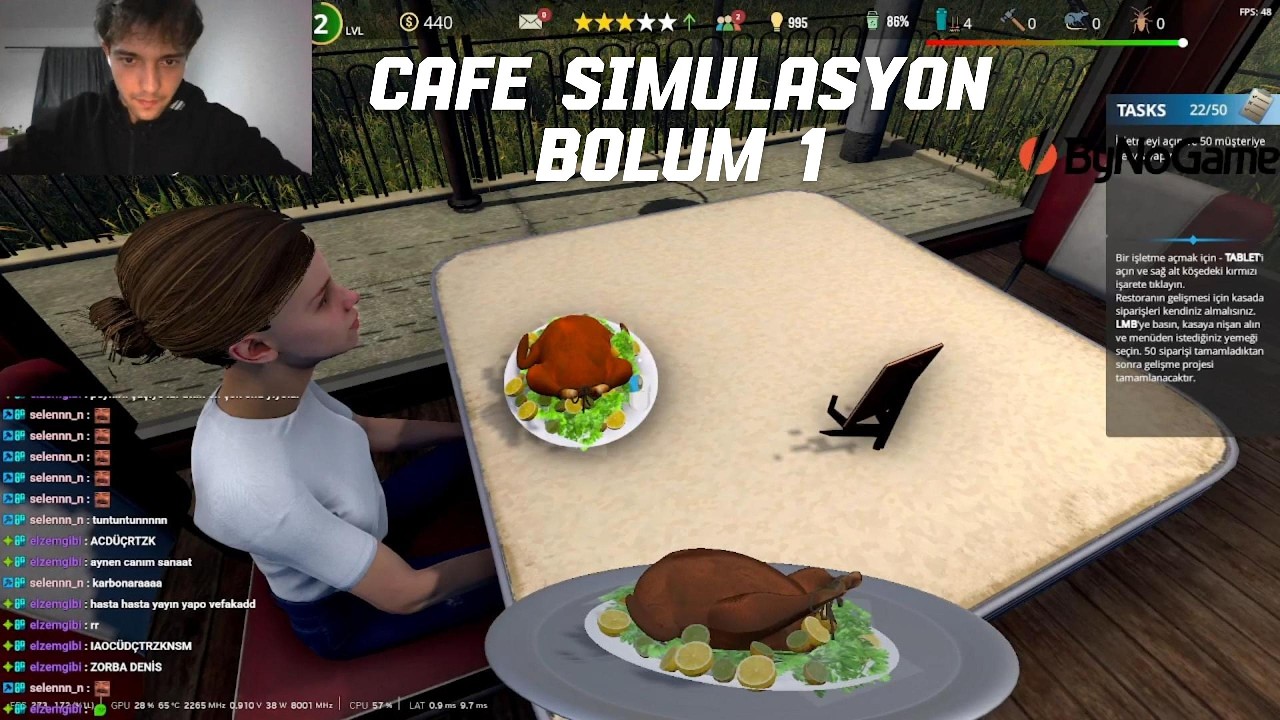 Sıfırdan Kafe Açtım | Cafe Simulation Gameplay
