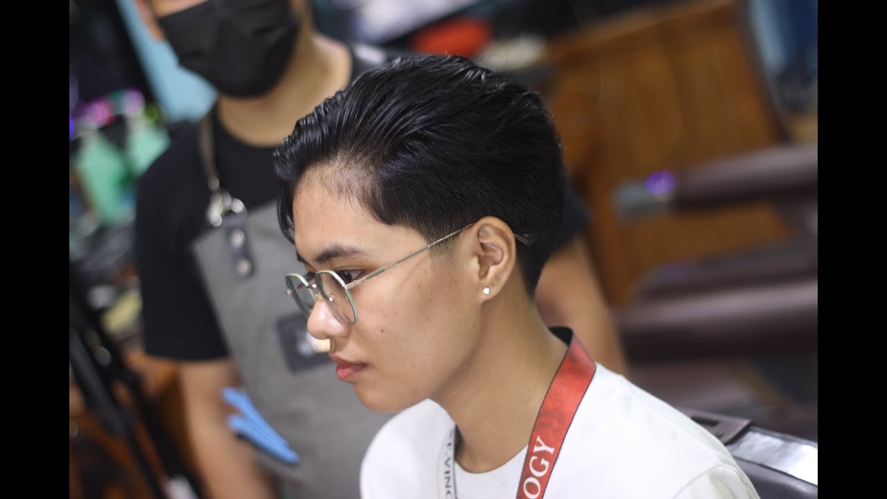 CRIMINOLOGY HAIRSTYLE FOR GIRLS HAIRCUT TUTORIAL #barbershop #jojosbarbershop #hairstyle #trending