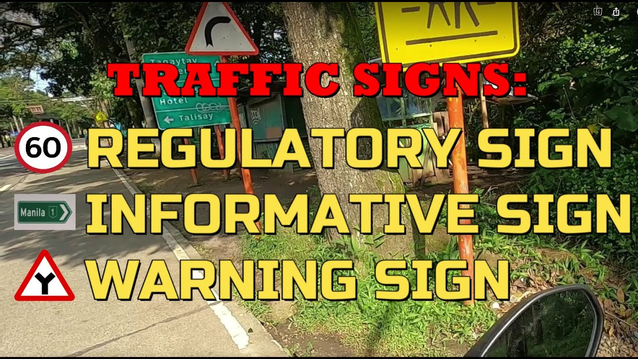 Tagaytay Traffic Signs