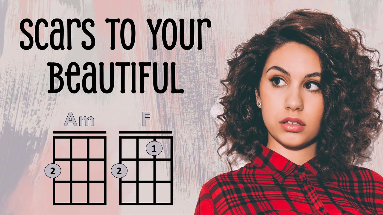 Scars to Your Beautiful | Easy 2 Chord Ukulele Play-Along | F & Am