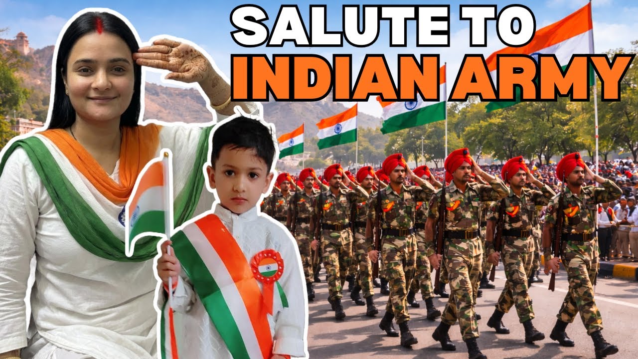 Attending the First Ever Army Parade in Jaipur