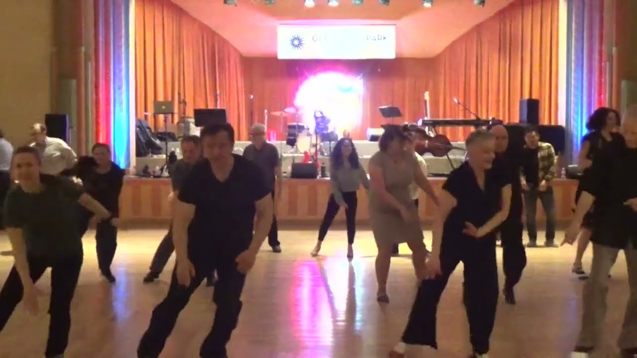 22 March 2025 Gottaswing Boogie Woogie Routine at the Glen Echo Spanish Ballroom