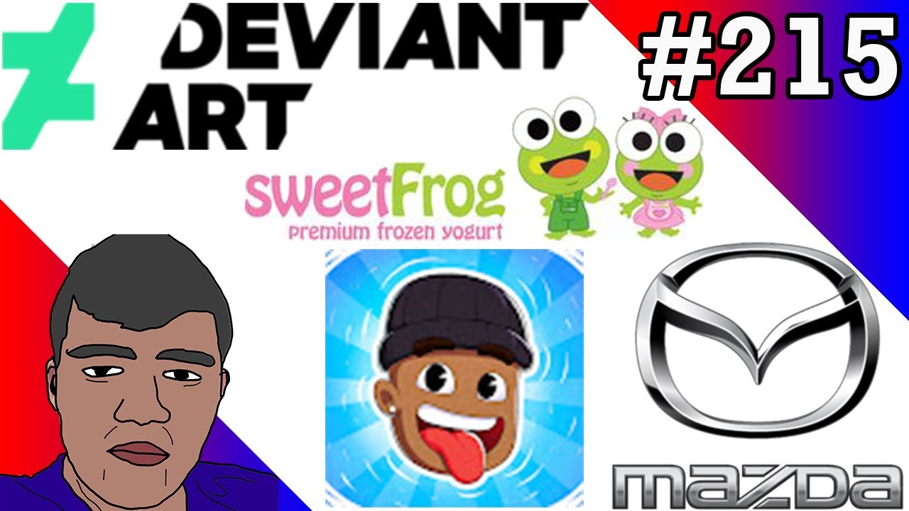 LOGO HISTORY #215 - Mazda, Sweet Frog, DeviantArt & GamingWithKev