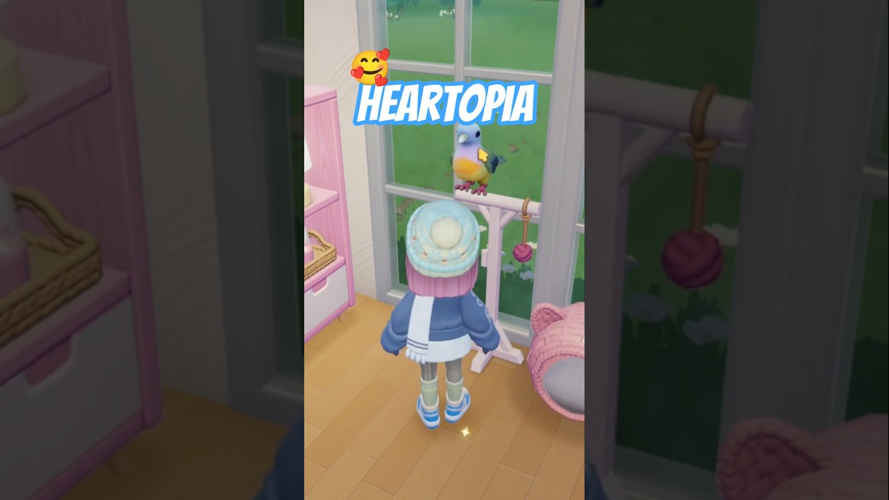 🌸🦋 RŮŽOV&Aacute; POHODA V HEARTOPII 🦜✨