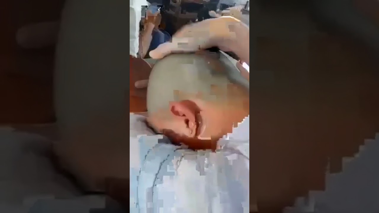 cewek SMA cukur botak licin