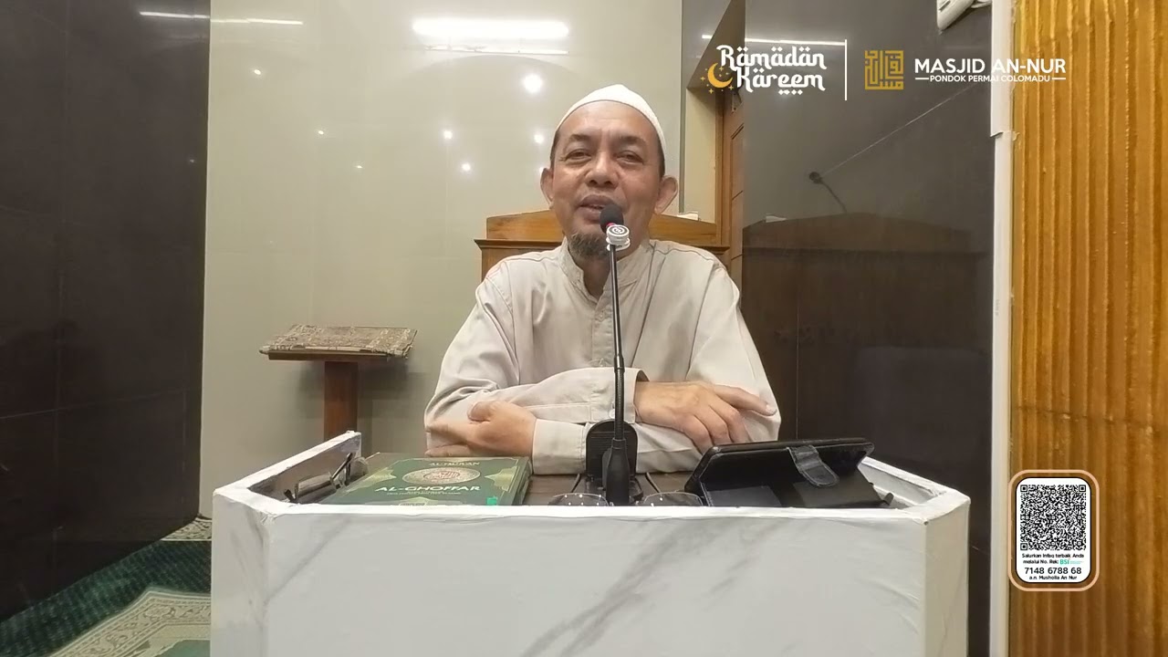 Kultum Shubuh - 19 Ramadhan 1447 H - dr. Hitaputra