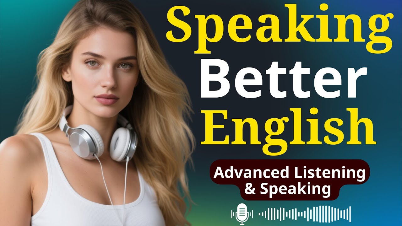 Speak Better English | Advanced Listening & Speaking Practice for Real Conversations