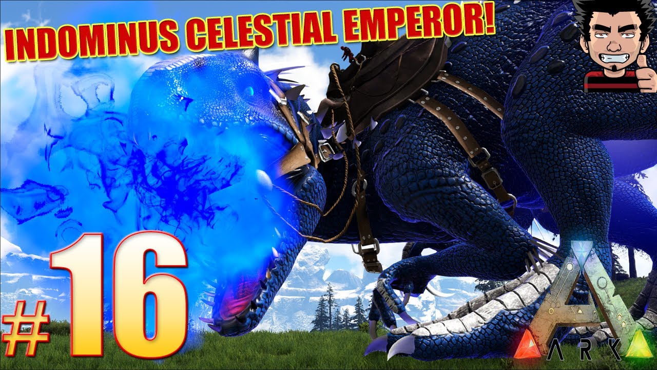 INDOMINUS REX CELESTIAL EMPEROR!  DESTROZA TODO!  ARK SURVIVAL EVOLVED GAMEPLAY ESPAÑOL