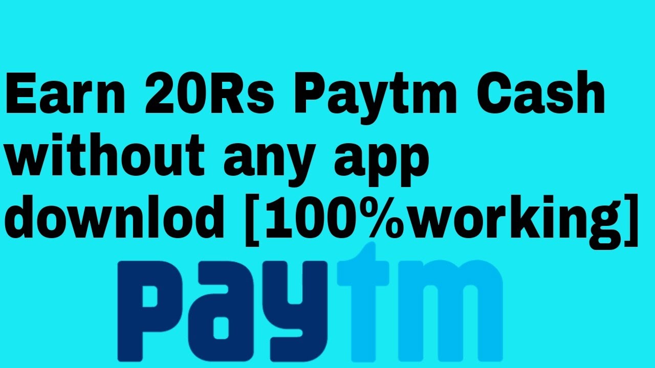{offer expire} Earn unlimited paytm cash without download any app [proof added]
