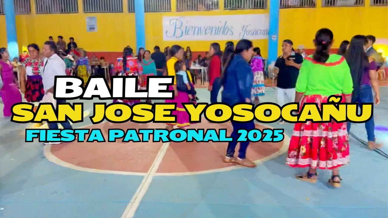Baile San José Yosocañu 20 de Marzo Fiesta Patronal 2025 con Grupo Los Junior de Gerrero