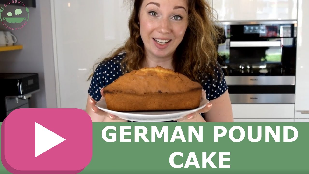 How To Make GERMAN POUND CAKE | German Sandkuchen recipe