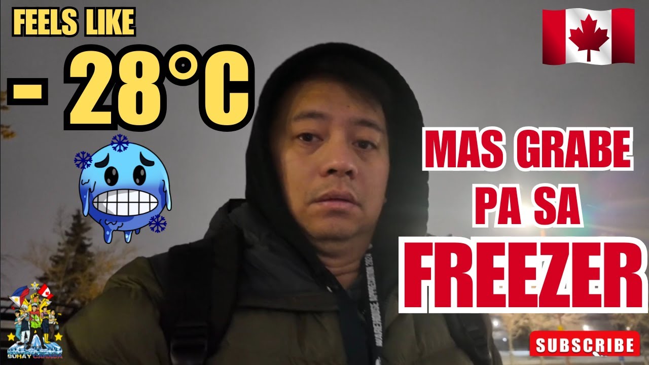 SURVIVING -28&deg;C COLD IN CALGARY | BUHAY CANADA