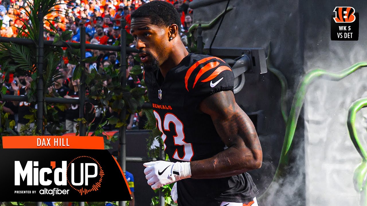 Dax Hill Mic'd Up vs Detroit Lions Week 5 | 2025 Mic'd Up