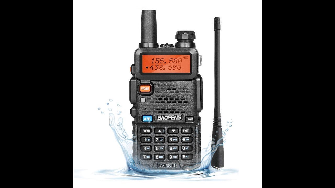 BAOFENG  UV 5RE Programmation