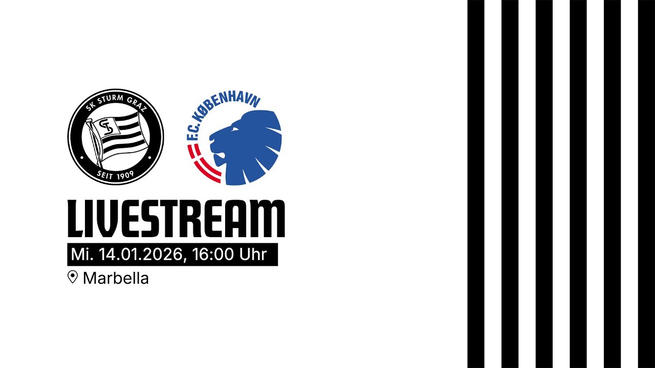 LIVE: SK Sturm Graz vs. FC Copenhagen | Testspiel