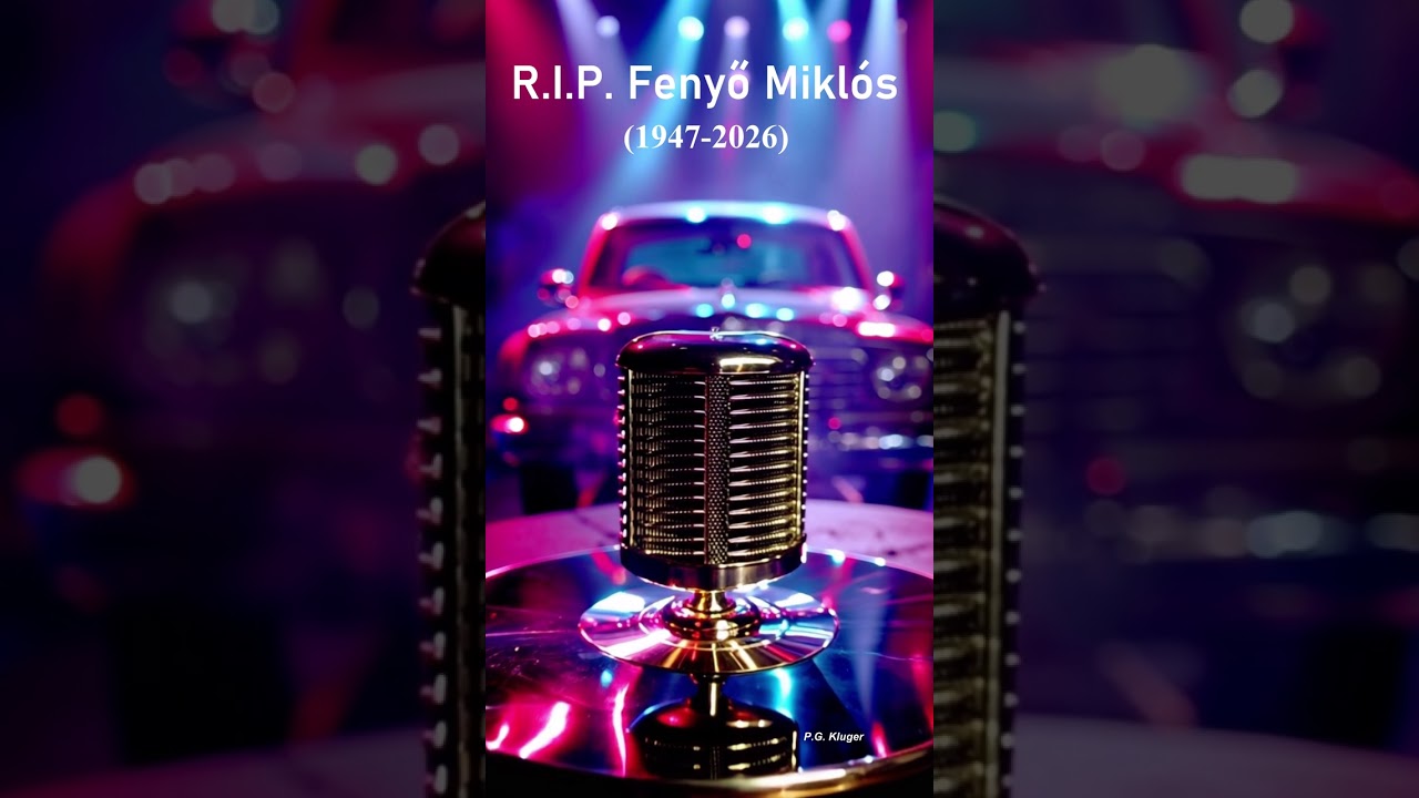 Örökre velünk marad.  —  R.I.P.  Fenyő Miklós 💔