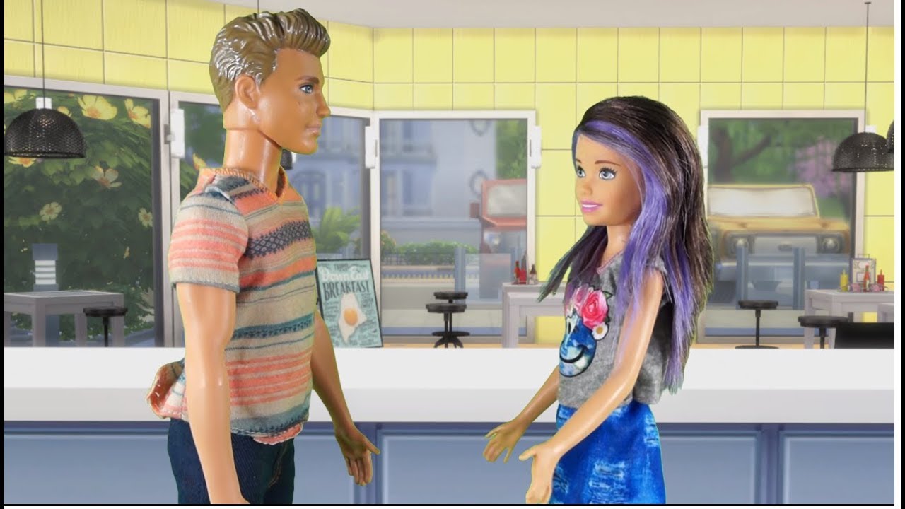 Rodzinka Barbie - Nowa praca Maksa. Bajka dla dzieci po polsku. The sims 4 odc. 57
