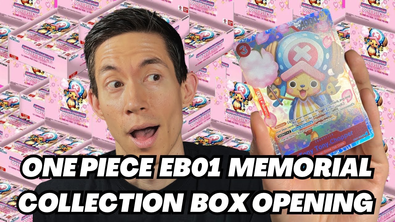 What’s Inside a One Piece EB01 Memorial Collection Booster Box?!