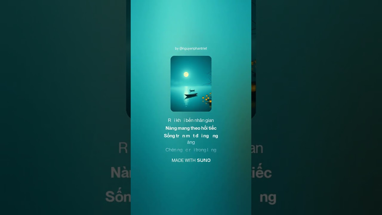 TIẾNG HÁT TRÊN SÔNG VẮNG