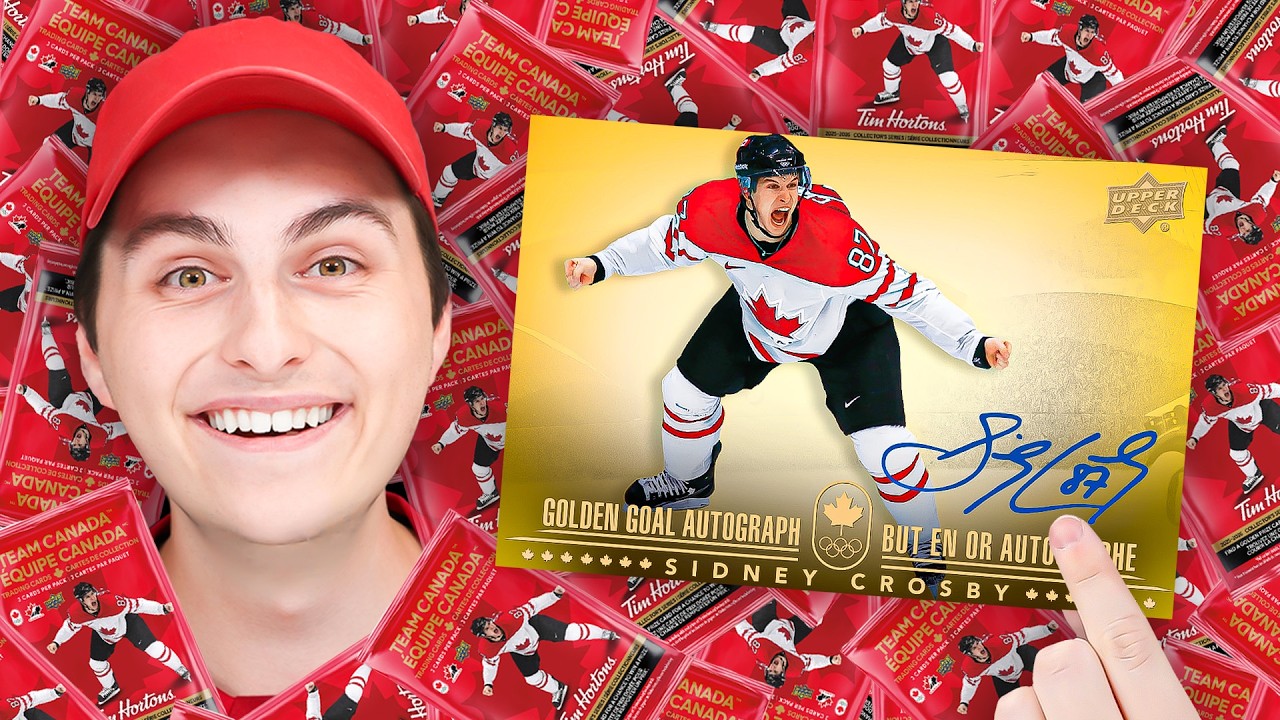 *THE HUNT FOR THE GOLDEN GOAL* Opening 100 Packs Of Tim Hortons 2026 Upper Deck Olympics!