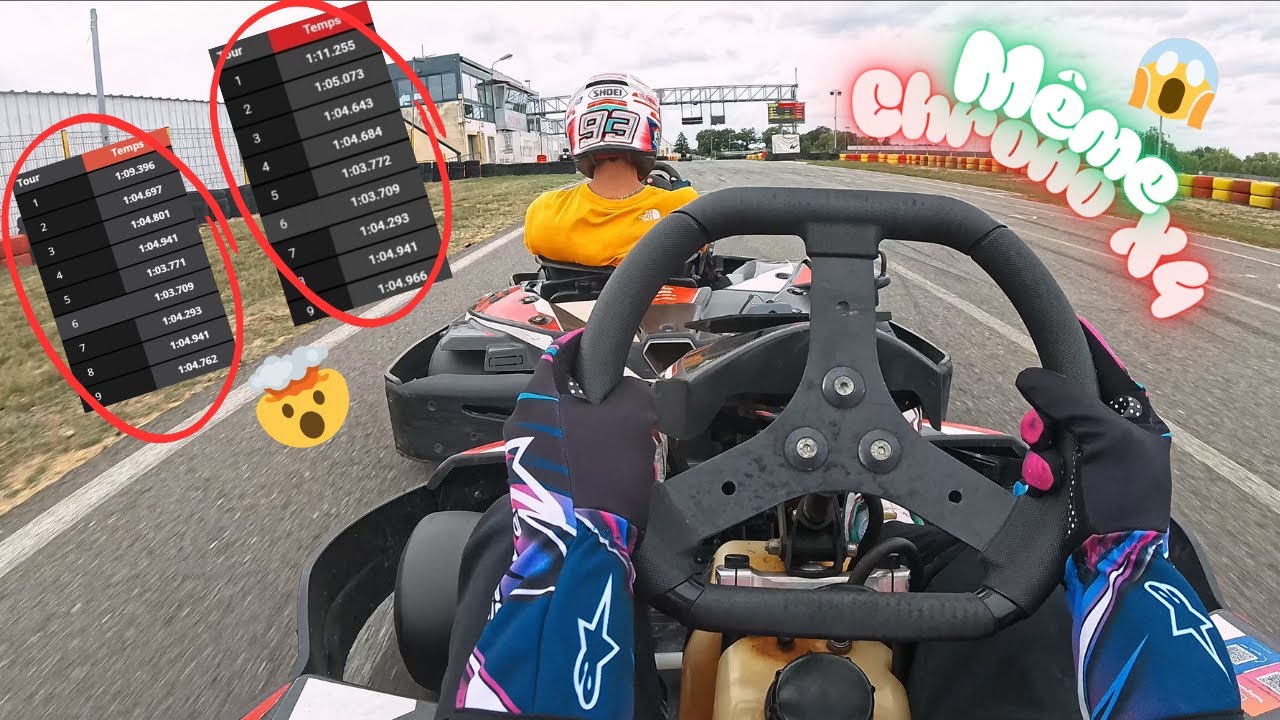 ON FAIT 4 FOIS LE MEME CHRONO !!!😱😱 | 1:03.709 - Session Libre Karting Beausoleil